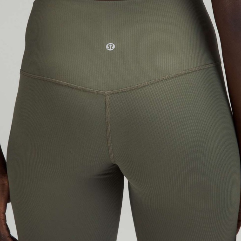 lululemon athletica Align Ribbed  HR Pant Leggings 28” Size 2 - Picture 3 of 7
